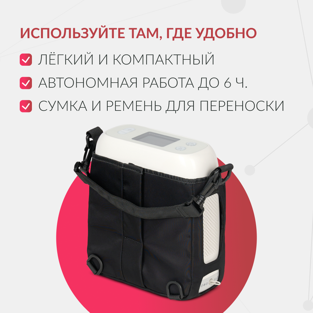 Концентратор кислорода Армед F2 <span>Портативный</span>